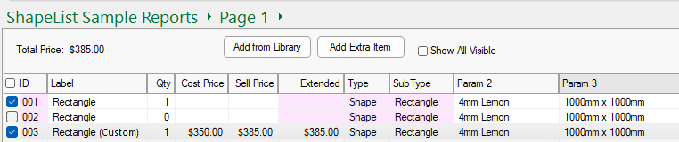 Click to view shape details of the Custom Rectangle created&nbsp;with Z Brackets.