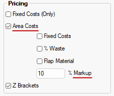 Setup > Pricing - Click to Expand